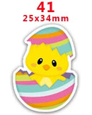 Easter Flatback Resin for DIY, Planar Resin Crafts, Custom, Phone Decorations, PR41, 10 Pcs