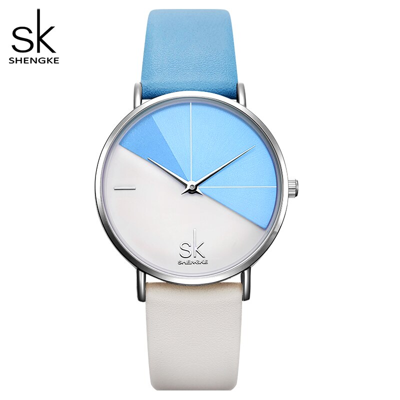 Shengke Original Design Woman Watches Creative Fashion Womens Quartz Wristwatches SK Ladies Clock Movement Montre Feminino Watch