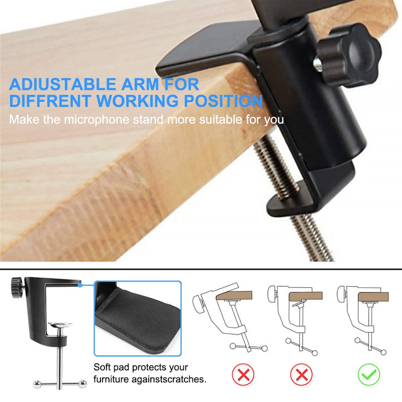 Microphone Scissor Arm Stand Bm800 Holder Tripod Microphone Stand F2 With A Spider Cantilever Bracket Universal Shock Mount