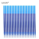 20Pcs/lot 0.5mm Erasable Pen Refill Office Magic Erasable Gel Pen Set For Student Writing Tool Stationery School Supplies
