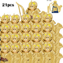 Classic Medieval Movie Elves Dwarf Warrior Iron Foot Dane leader of the Dwarfs Building Blocks LOTR Figures Toys For Children