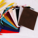 Coloful Velvet Bag Jewelry Packing Velvet Drawstring Pouches Beads/Candy/Jewelry Drawstring Bag Gift Bags For Wedding Christmas
