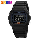 SKMEI Multifunctional Digital Sport Watch Men 2 Time Count Down Mens Wristwatches Fashion Retro Male Watches reloj hombre 1628
