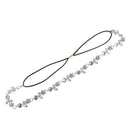 New arrivals 1 pcs  Chic Women Lady Elastic Fashion Metal Rhinestone Head Chain Jewelry Headband Hairband Hair Band Accessories