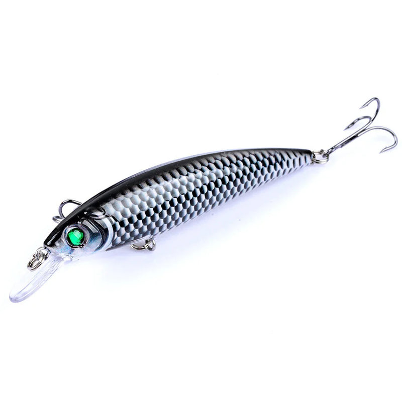 1pcs Sinking Minnow Crankbait All For Fishing Lure Accessories Tackle Sea Carp Trout Artificial Bait Hard Wobbler 3d Eyes Fish