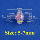 5~200pcs GPPS Transparent Check Valve Garden Irrigation Hose Non-Return Valve Aquarium Tank Air Pump One-way Valve Pagoda Joint