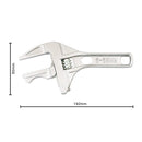 6-68mm Bathroom Wrench Large Open Mini Adjustable Short Handle Shank Aluminum Alloy Universal Spanner Water Pipe Repair Tool