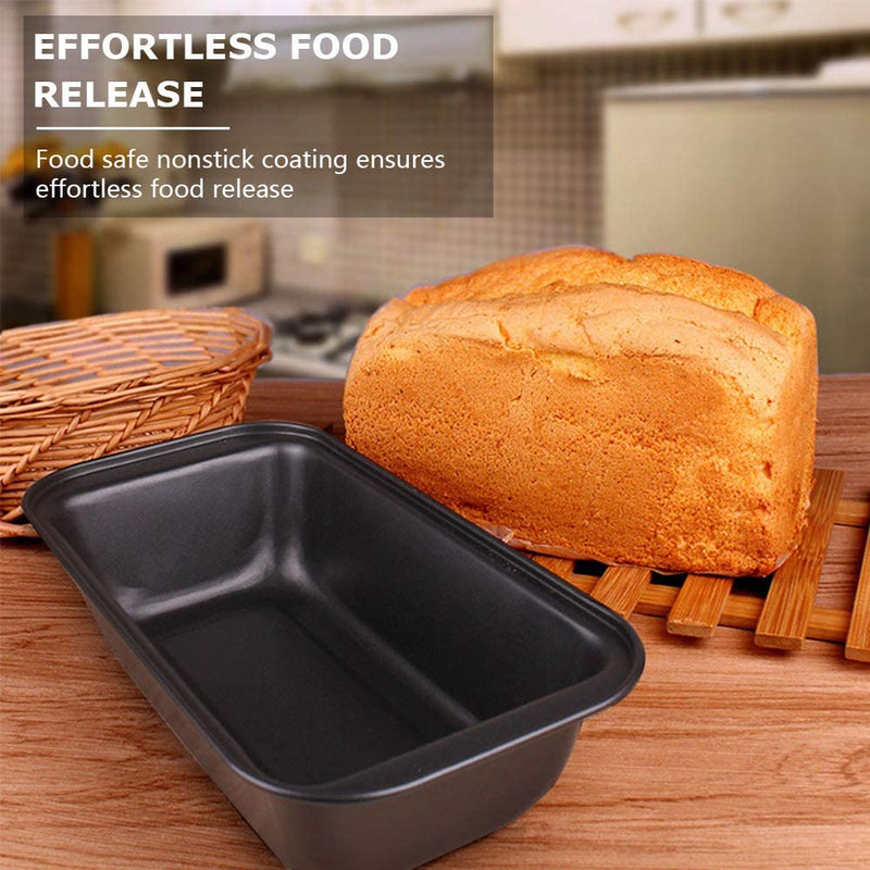 WALFOS 1pc Loaf Pan Rectangle Toast Bread Mold Cake Mold Carbon Steel Loaf Pastry Baking Bakeware DIY Non Stick Pan Baking