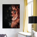 Animal Art Wild Lions Canvas Painting on The Wall Art Posters Prints Wall Pictures for Living Room Bedroom Home Cuadros Decor