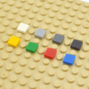 DIY Building Blocks 1x1 Figure Bricks Ceramic Tile 1x1 Educational Creative MOC Bricks Smooth Flat Tiles 3070 Toys for Children