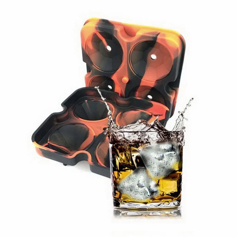 Whiskey Ice Cube Maker Diamond Shape Mold Brick Square Forms For Ice Bar Accessiories Ice Cube Trays Molds Bar Accessiories