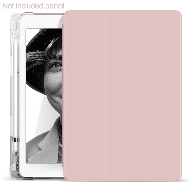 Pencil Holder Case For iPad Air 4 Case 2020 iPad Pro 11 Case 2021 Pro 12.9 10.5 Funda 10.2 9th 8th Cover 9.7 Mini 6 5 Smart Capa