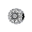 BAMOER Silver Charm Collection 925 Sterling Silver Dazzling CZ Beads fit Bracelets & Bangles Jewelry