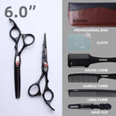 Brainbow 5.5' /6.0' Professional Hair Scissors Japan Hairdressing Barber Scissors Thinning Cutting Shears Haircut Hair Style