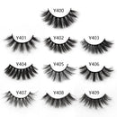 5/10 Pairs 3D Mink Eyelashes Fluffy Dramatic Eyelashes Makeup Wispy Mink Lashes Natural Long False Eyelashes Thick Fake Lashes