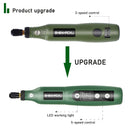 Cordless Grinder Electric Drill 5-Speed Adjustable Engraving Pen Cutting Polishing Drilling Rotary Tool With Dremel Accessories