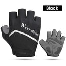 WEST BIKING Cycling Gloves Half Finger Anti Slip Shockproof Bike Gloves Gel Pad Summer Women Men Sports MTB Road Bicycle Gloves
