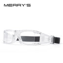 MERRYS DESIGN Men Sport Glasses Frame For Basketball Football Outdoor Sports Prescription Glasses Anti-fog Anti-impact S3035