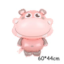 Cute Animal Foil Balloons Rabbit Fox Helium Balloon Happy Birthday Party Decorations Inflatable Baby Shower Children's day  Toys