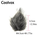 Windproof Sweater For Interview Microphone Camera Outdoor Film and Television Shooting Mic Fur Windscreen Windshield Muff Cover