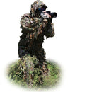 Sniper CS Bionic Camouflage Suit Men 3D Maple Leaf Ghillie Suits Jungle Woodland Hunting Clothes Invisible Camo Full Set