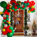 1Set Merry Christmas Balloon Arch Garland Kit Santa Claus New Year 2022 Balloons for Christmas Xmas Party Decorations Globos