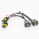 2pcs H4 H/L Relay Harness Wire For 12V 35W 55W 9003 H4 Hi/Lo BiXenon HID Bulb Wiring Controller