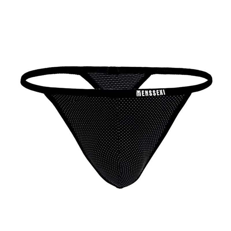 Pure Color Mens Thong Seamless Transparent Underwear T-back Soft Panties Pure Male T-Back 8 Colors