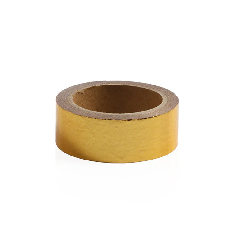 Metallic Washi Tape Gold Silver Washi Masking Tape Collection DIY Scrapbooking Journaling Arts Crafts Tapes Decorative