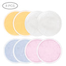 4/8/10pcs Make Up Remover Pads Washable Cleaning Cotton Reusable Face Wipes Microfiber Natural Bamboo Face Skin Care Laundry