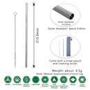 Boundless Voyage Titanium Tableware Travel Flatware Titanium Knife Fork Spoon Chopsticks Straw Outdoor Camping Picnic Cutlery