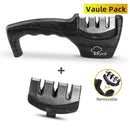 Knife Sharpener 3 Stages Kitchen Sharpening Stone Grinder knives Whetstone Tungsten Diamond Ceramic Sharpener Cooking Tool