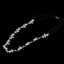 New arrivals 1 pcs  Chic Women Lady Elastic Fashion Metal Rhinestone Head Chain Jewelry Headband Hairband Hair Band Accessories