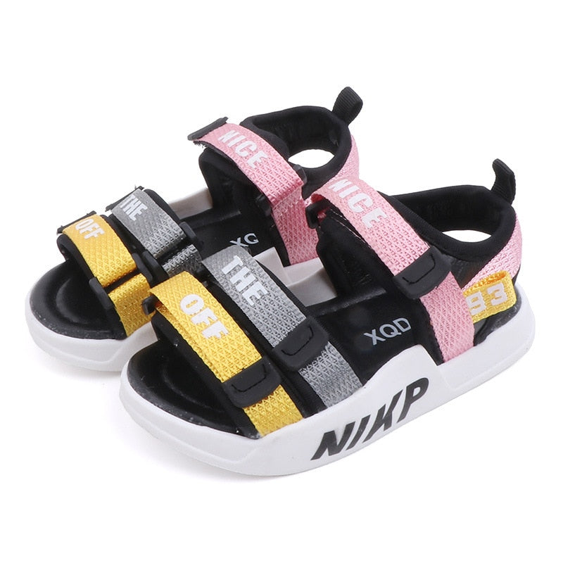 Erkek sandalet yumuşak alt çocuk plaj ayakkabısı çocuk sandaletleri bebek rahat sandalet kızlar plaj ayakkabısı çocuklar rahat sandalet