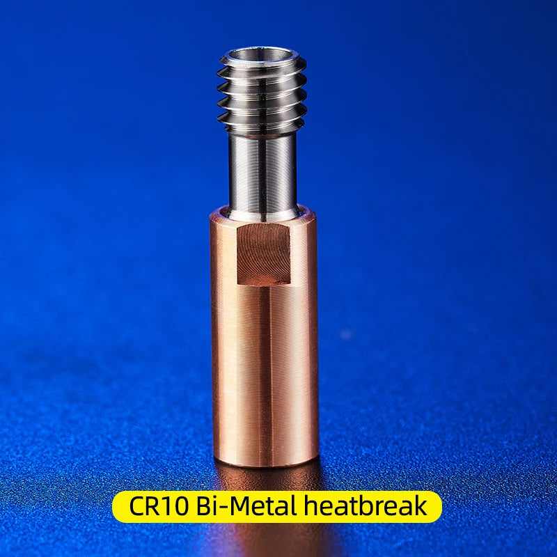 All-Metal NF CR10/CR10-Tcrazy Bi-Metal Heatbreak Titanium Copper Throat For CR10 CR-10S Hotend Ender 3 Ender 5 3D Printe