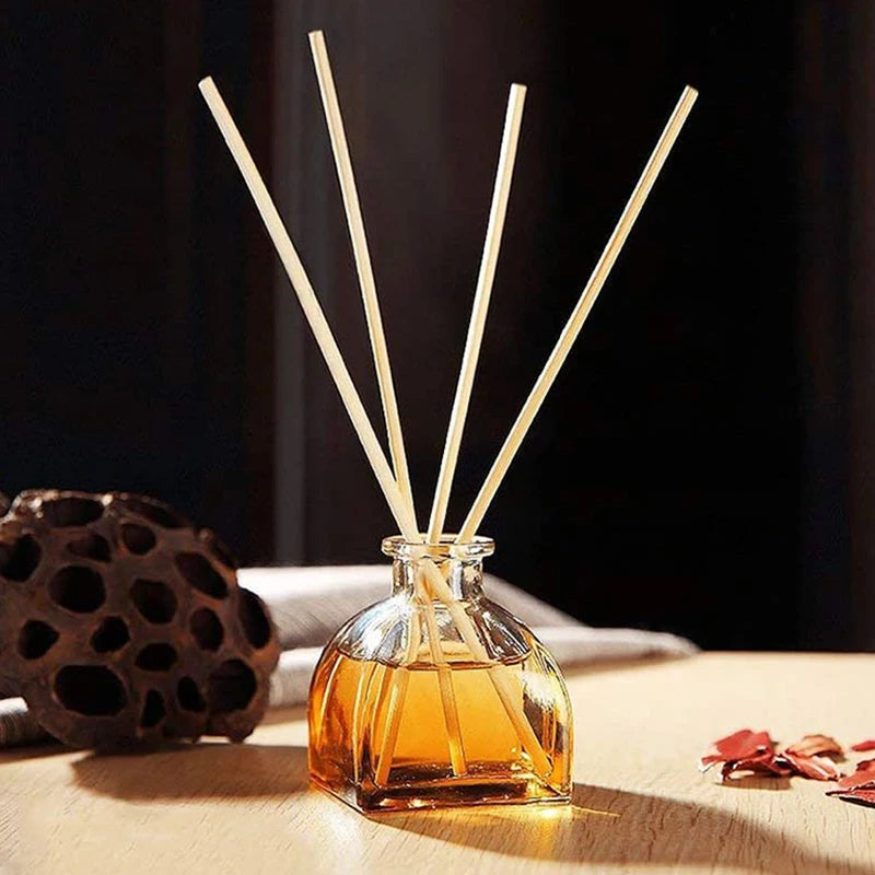 10Pcs 25cm Fragrance Oil Extension Bathroom Diffuser Aromatherapy Party Replacement for Perfume Rods Rattan Stick Natural Reed