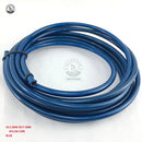 5m/lot AN3 Motorcycle braided Stainless Steel nylon BRAKE LINE HOSE FLUID HYDRAULIC Precise hose Gas Oil Fuel Line Hose