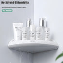 ONEUP Bathroom Storage Corner Shelf Punch-free Triangular Shelves Holder Shower Shampoo Kitchen Rack Holder Bathroom Accessories