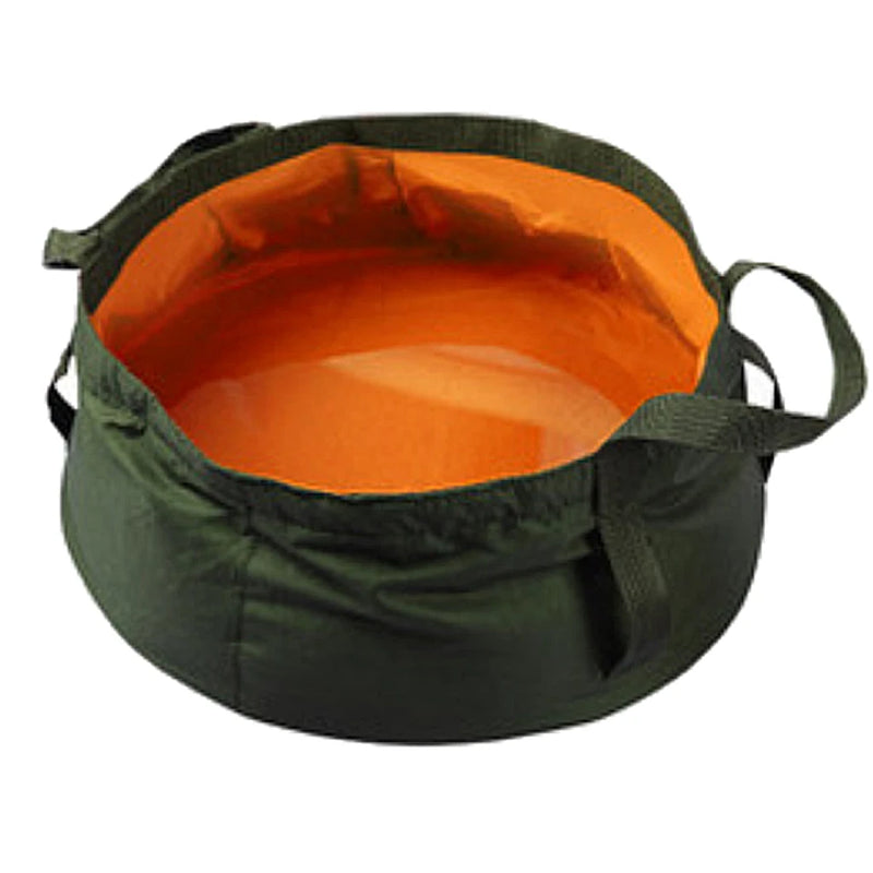 Outdoor Water Bucket Pail Water Container Foldable Water Bag 8.5L for Fishing Camping Travel Hiking Beach