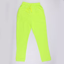 OMSJ 2023 Neon Green Solid Tracksuit Women 2 Piece Sets Casual Outfit Pants Set Suit Long Sleeve Clothing Set Streetwear Femme