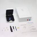 Meling Q10 Hearing Aid Mini Flesh Color Stealth Hearing Amplifier Portable Aids10A Battery Left Right Help Elderly People