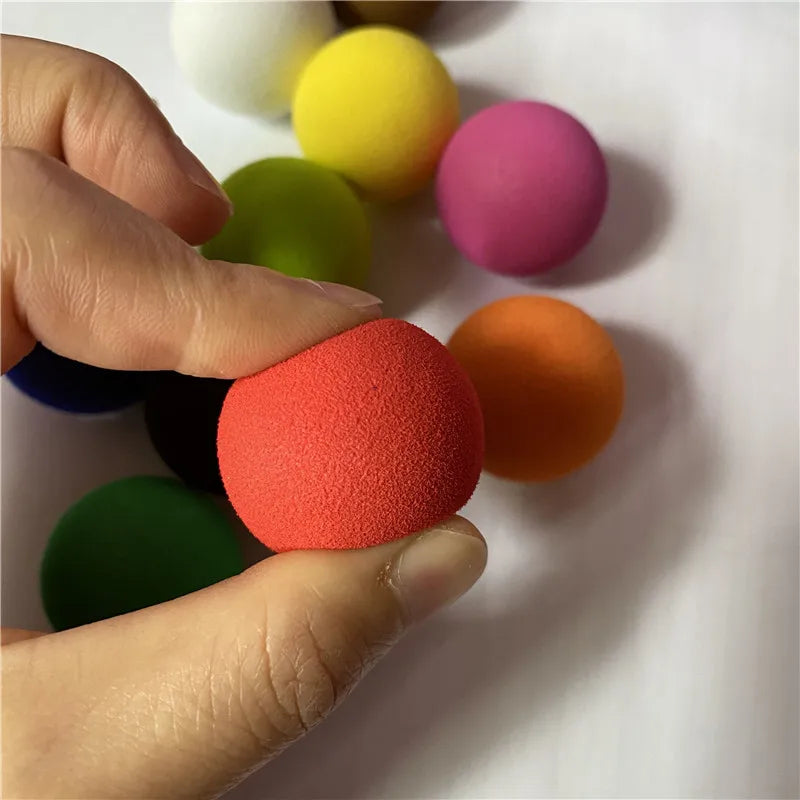 20pcs 30mm EVA Foam Soft Sponge Balls Golf/Tennis Training for Indoor Golf Practice Ball