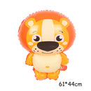 Cute Animal Foil Balloons Rabbit Fox Helium Balloon Happy Birthday Party Decorations Inflatable Baby Shower Children's day  Toys