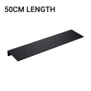 30-60CM Black Kitchen Aluminium Bathroom Shelves Shower Storage Rack Wall Mounted Corner Basket Shampoo Toothbrush Cup Shelf