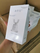 360 Degree Fully Automatic Adult U-shaped Electric Toothbrush Ultrasonic Whitening IPX7 Waterproof Food Grade Silicone
