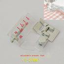 1 pcs Adjustable Bias Tape Binding Foot Snap On Presser Foot For Brother Janome Sewing Machine Accessories Tools ZH955 6290