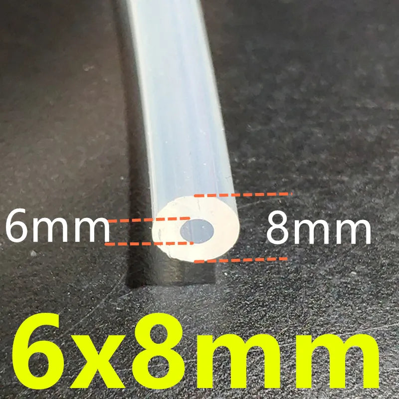 1 Meter 27 sizes 6mm to 44mm Food Grade Transparent Silicone Tube Rubber Hose Water Gas Pipe Dropshipping Sell At  A Loss