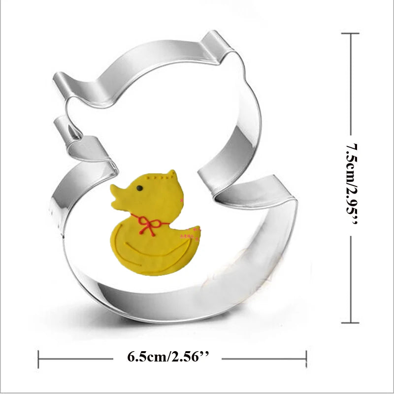 Easter chicken sheep rabbit egg butterfly metal cookie cutters party Biscuit mold fondant cake Pastry decor cupcake topper