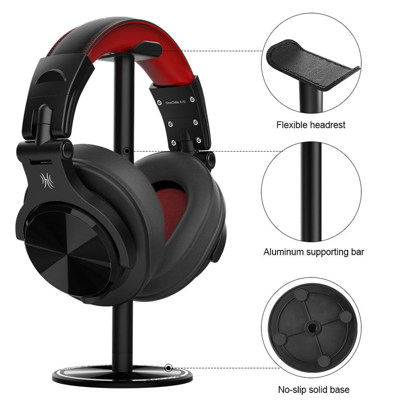 OneOdio Headphones Stand Hanger Universal Metal Aluminum Gaming Headset Holder With Solid Base For Desk Display PC Accessories