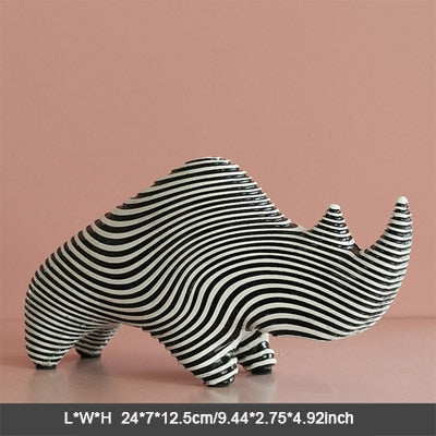 Nordic Creative Animal Figurines Desk Living Room Entrance Desktop Decoration TV Cabinet Wine Cabinet Home Decoration Crafts